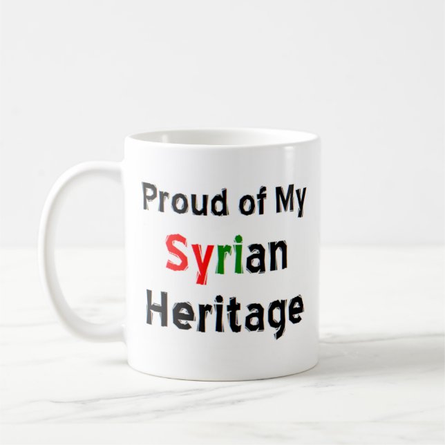 Syrische Kaffeekaffee-Tasse Kaffeetasse (Links)