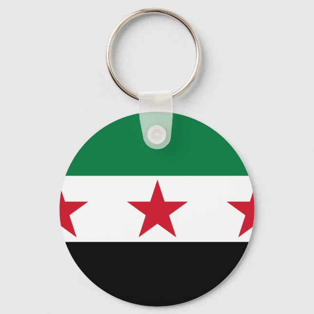 syrische Opposition Schlüsselanhänger (Vorderseite)