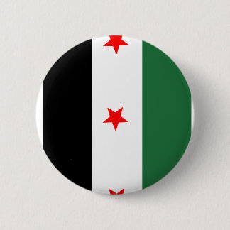 Syrische revolutionäre Flagge Button