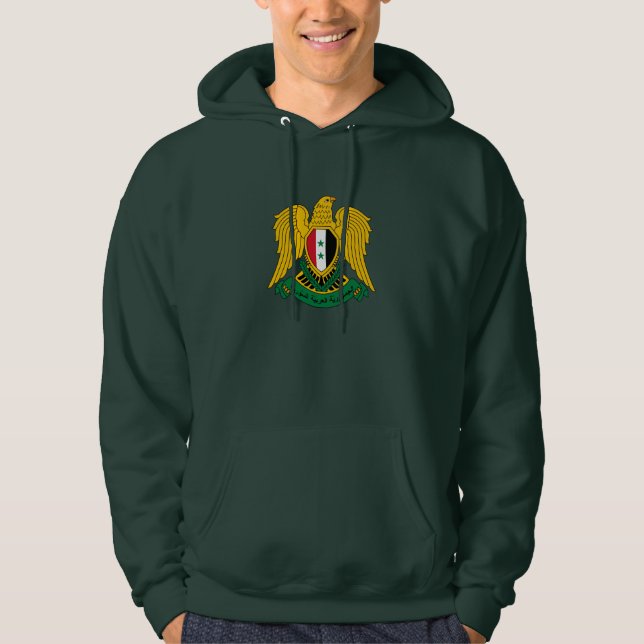 syrisches Wappen Hoodie (Vorderseite)