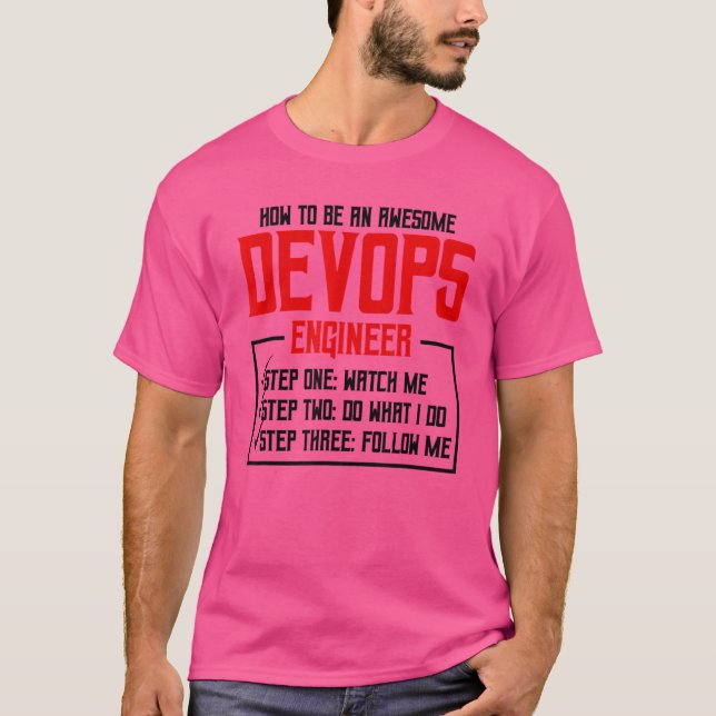 Sys Admin und Entwickler für einen Cloud-Entwickle T-Shirt (Vorderseite)