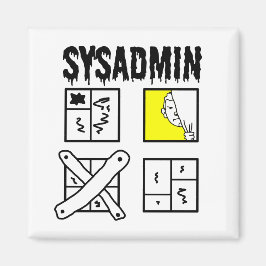 Sysadmin - Systemadministrator Magnet