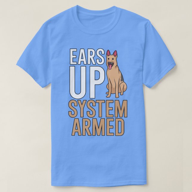 System bewaffnet nach oben 1 T-Shirt (Design vorne)