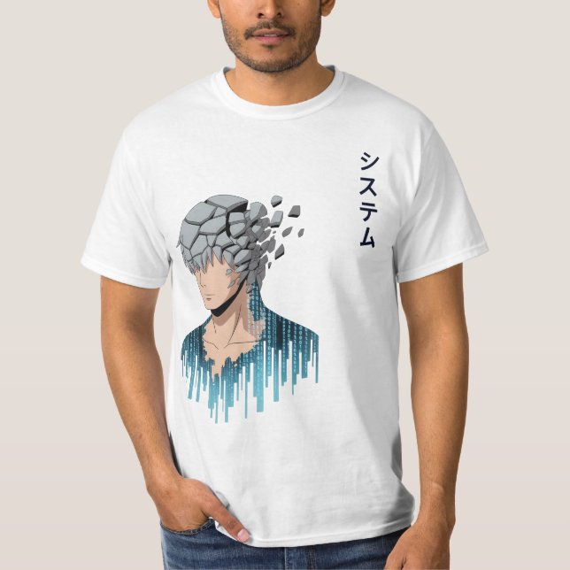 System Glitch T-Shirt (Vorderseite)