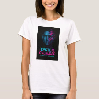 System Overload – Consciousness Exceeded Glitch T-Shirt