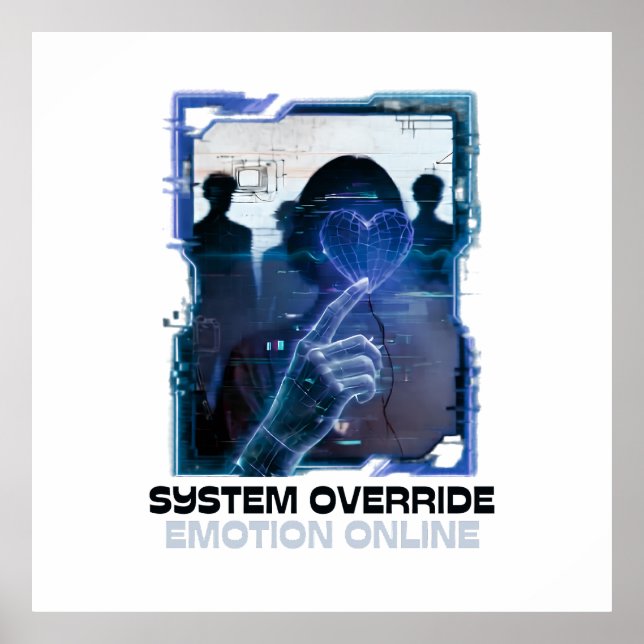 System Override: Emotion Online Poster (Vorne)