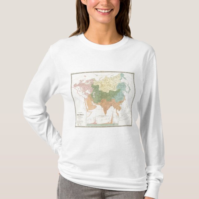 Systeme Asiens, Europa-Fluss T-Shirt (Vorderseite)