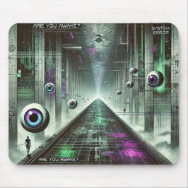 🖱️ "Systemfehler: Sind Sie wach?" Weirdcore-Maus Mousepad