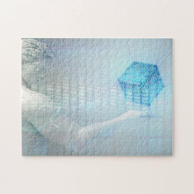 Systemintegration als Unternehmenstechnologie Puzzle (Horizontal)