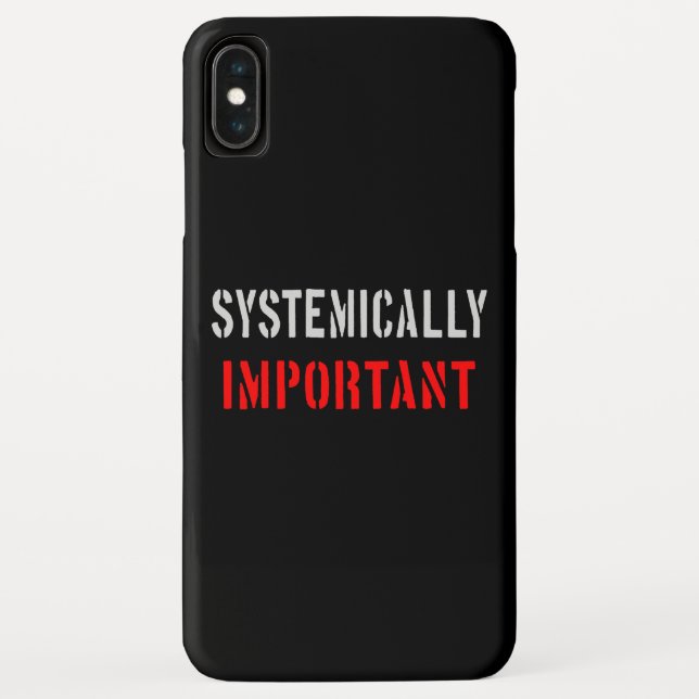 Systemisch wichtig Case-Mate iPhone hülle (Rückseite)