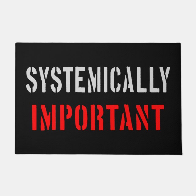 Systemisch wichtig fußmatte (Vorderseite)