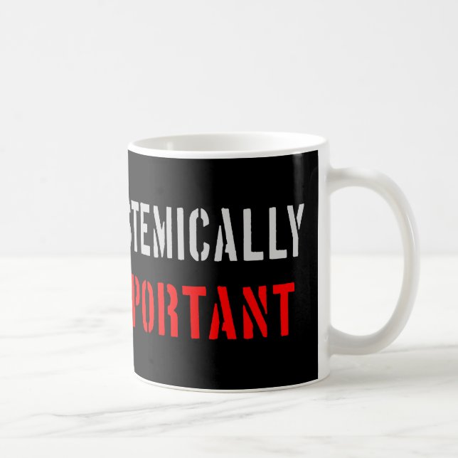 Systemisch wichtig kaffeetasse (Rechts)