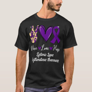 Systemischer Lupus Erythematodes Liebe Hoffnung Pu T-Shirt