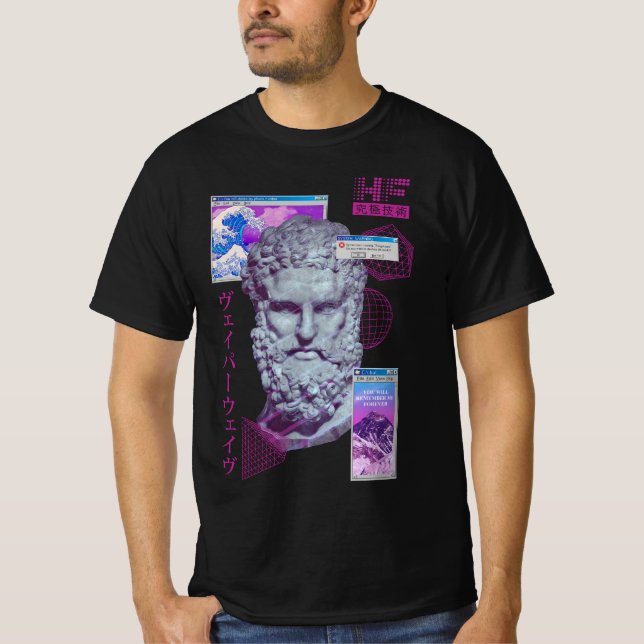 Systemwarnung V01 T-Shirt (Vorderseite)