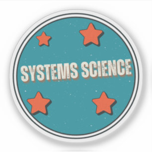 Systemwissenschaft Aufkleber