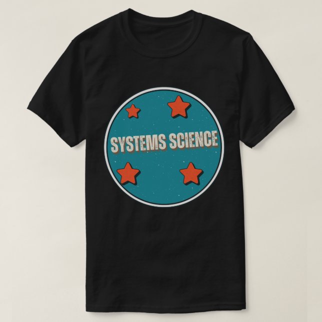 Systemwissenschaft T-Shirt (Design vorne)