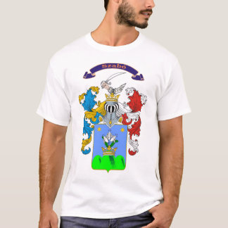 Szabo Familien-ungarisches Wappen T - Shirt