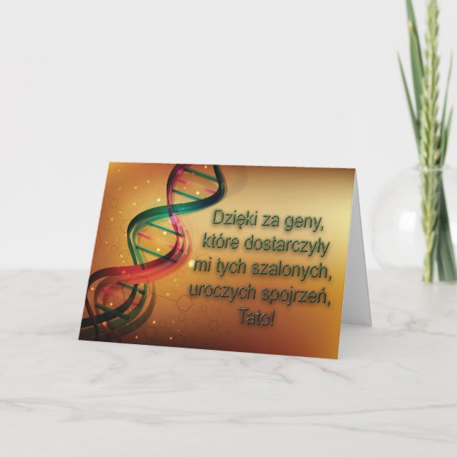 Szczęśliwego Dnia Ojca Karta Karte (Vorderseite)