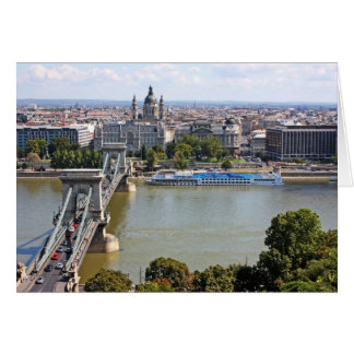 Szechenyi Chain Bridge, Budapest, Ungarn
