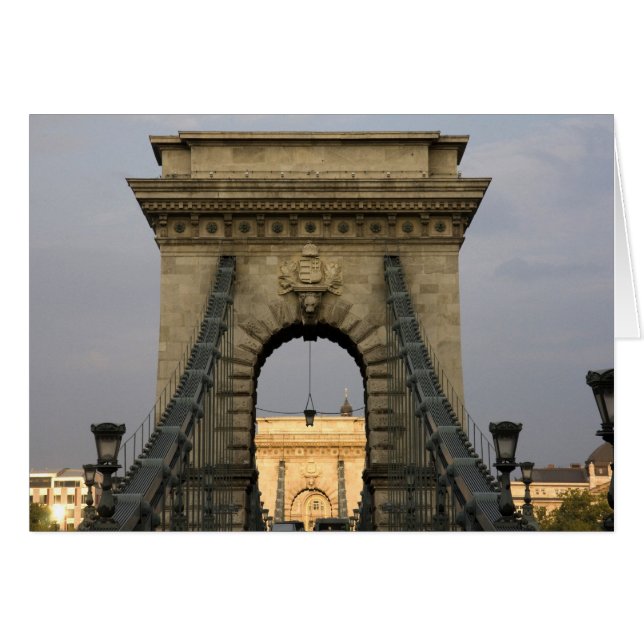 Szechenyi lanchid Szechenyi Chain Bridge), (Vorderseite (Horizontal))