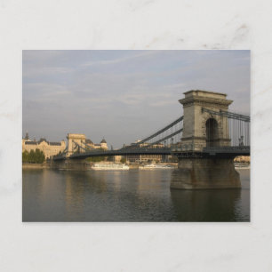 Szechenyi lanchid Szechenyi Chain Bridge), 2 Postkarte
