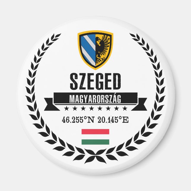 Szeged Magnet (Vorne)