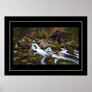 Szenario des Herbstfalls Poster