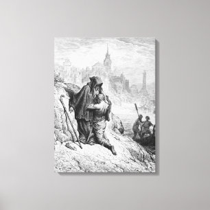 Szene aus "Das Regime des alten Mariners" 2 Leinwanddruck