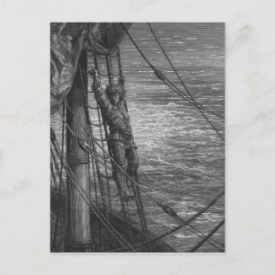 Szene aus "Das Regime des alten Mariners" Postkarte