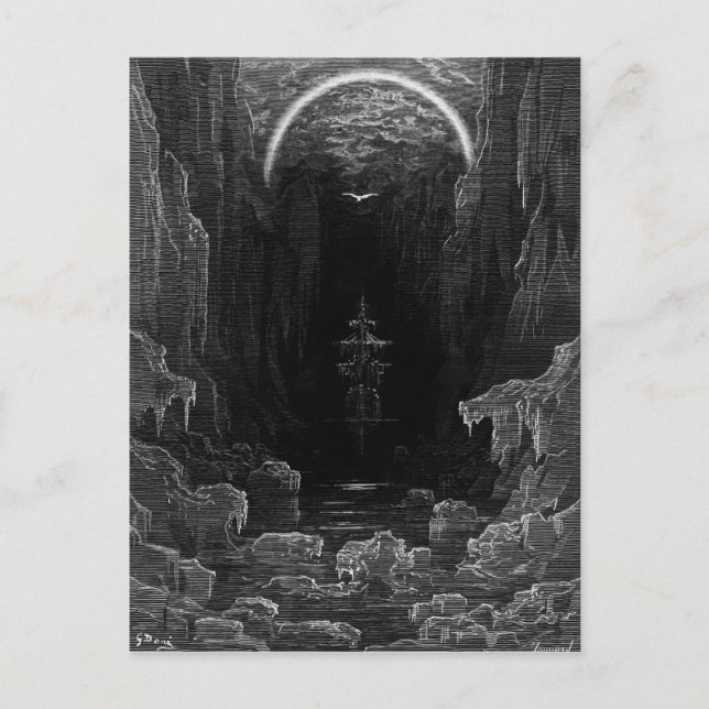 Szene aus "Das Regime des alten Mariners" Postkarte (Vorderseite)