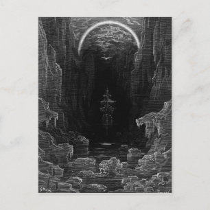 Szene aus "Das Regime des alten Mariners" Postkarte