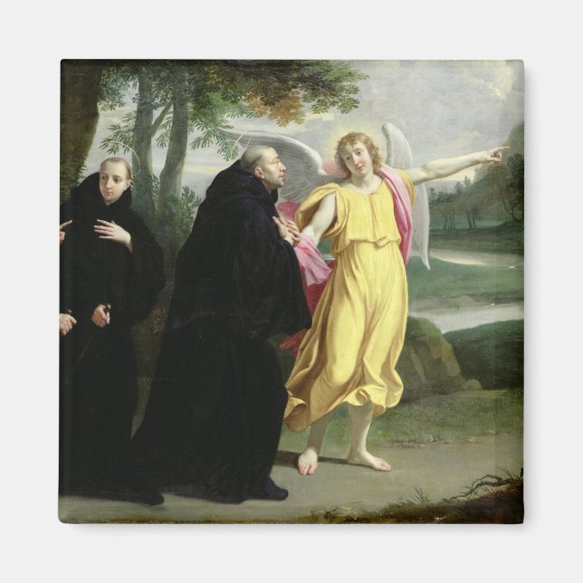 Szene aus dem Leben des Hl. Benedikt Magnet (Vorne)