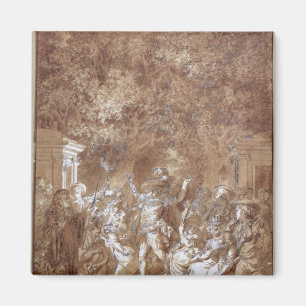 Szene aus der "Ehe von Figaro" Magnet