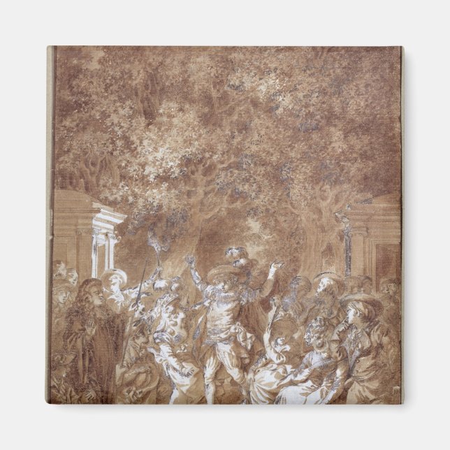 Szene aus der "Ehe von Figaro" Magnet (Vorne)