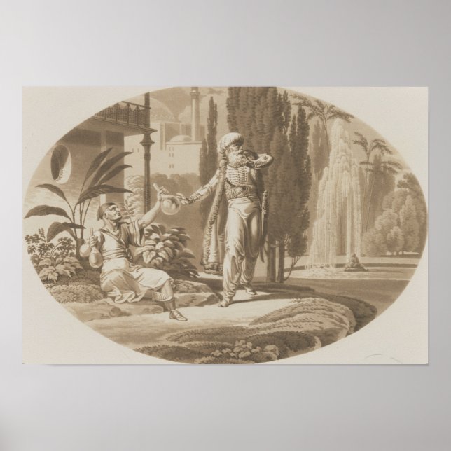 Szene aus "Die Ehe von Figaro" Poster (Vorne)