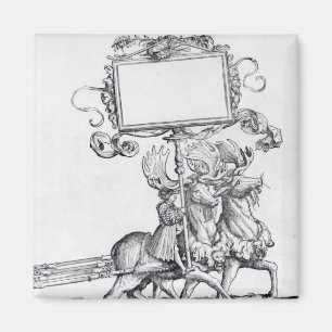 Szene aus Maximilians triumphaler Prozession Magnet