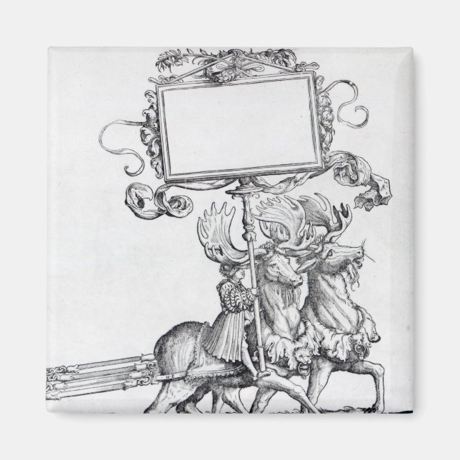 Szene aus Maximilians triumphaler Prozession Magnet (Vorne)