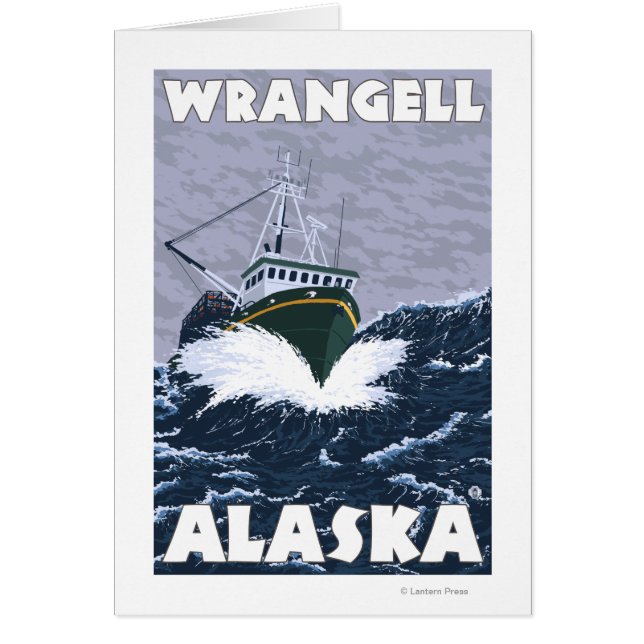 Szene der Fischerboote - Wrangell, Alaska (Vorne)