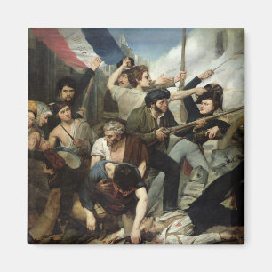 Szene der Revolution von 1830 Magnet