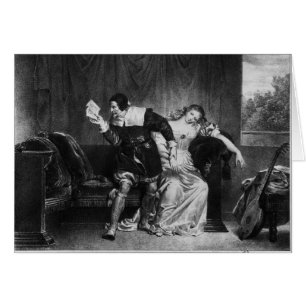 Szene des Buchstaben des Cousins