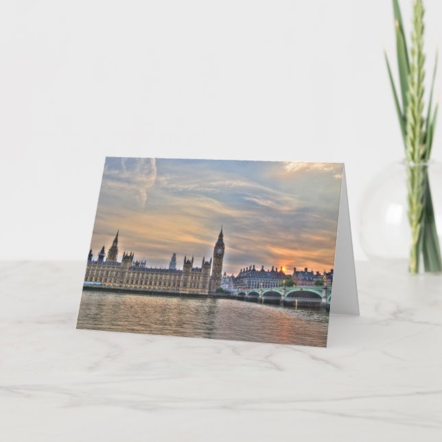 Szene HDRs London Karte (Vorderseite)