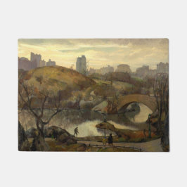 Szene im Central Park (New York City, NY, USA) Fußmatte