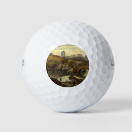 Szene im Central Park (New York City, NY, USA) Golfball