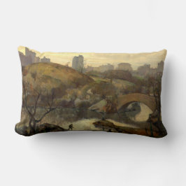 Szene im Central Park (New York City, NY, USA) Lendenkissen