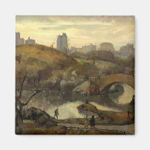 Szene im Central Park (New York City, NY, USA)