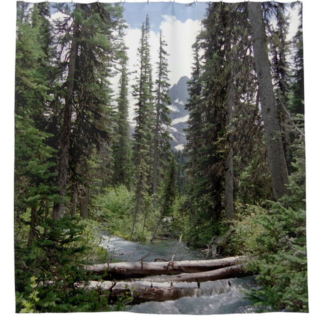 Szene im Freien Duschvorhang (Vorderseite)