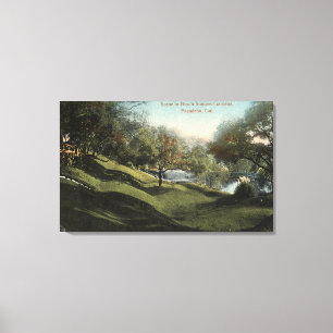 Szene in Busch Sunken Gardens Leinwanddruck