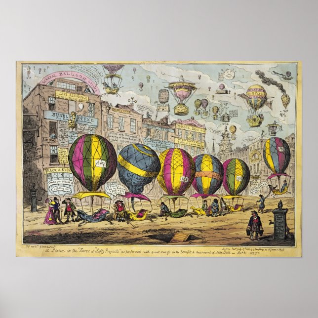 Szene in den Farce 'Lofty Prospects' Poster (Vorne)