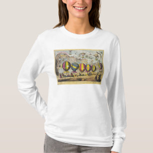 Szene in der Farce 'hoch der Aussichten T-Shirt