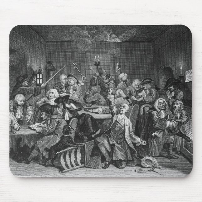 Szene in einem Spiel-Haus Mousepad (Vorne)